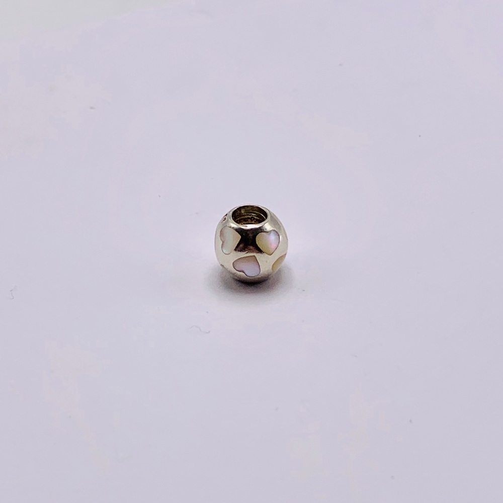 Custom listing X 2 EUC Pandora 790398MPW 
 Charm - Picture 5 of 14